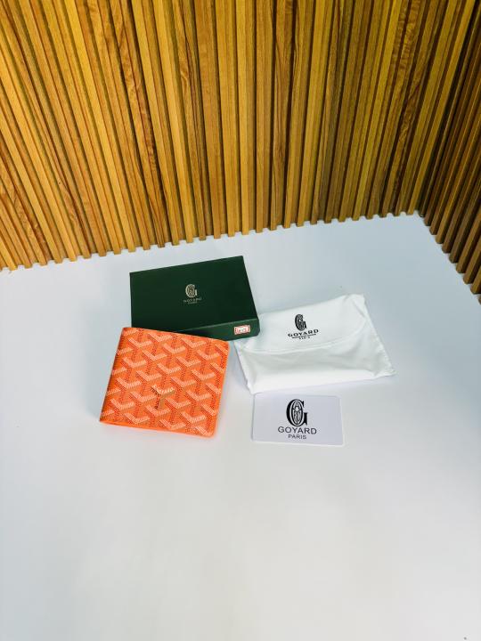 19 GOYARD ORANGE PREMIUM QUALITY WALLET