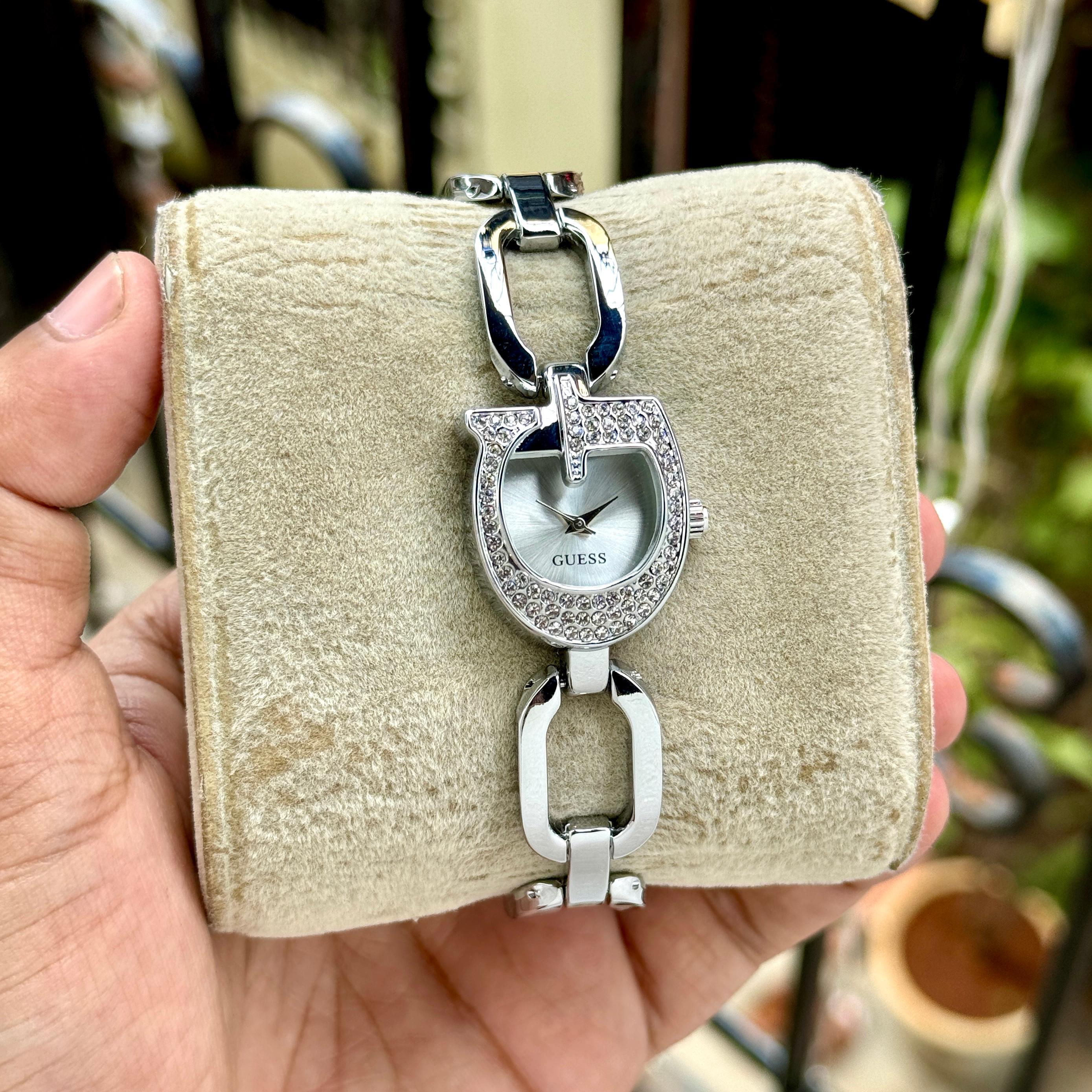 Gues_s baby fly silver diamond